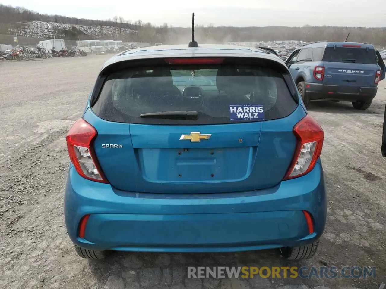 6 Photograph of a damaged car KL8CB6SA3KC764421 CHEVROLET SPARK 2019