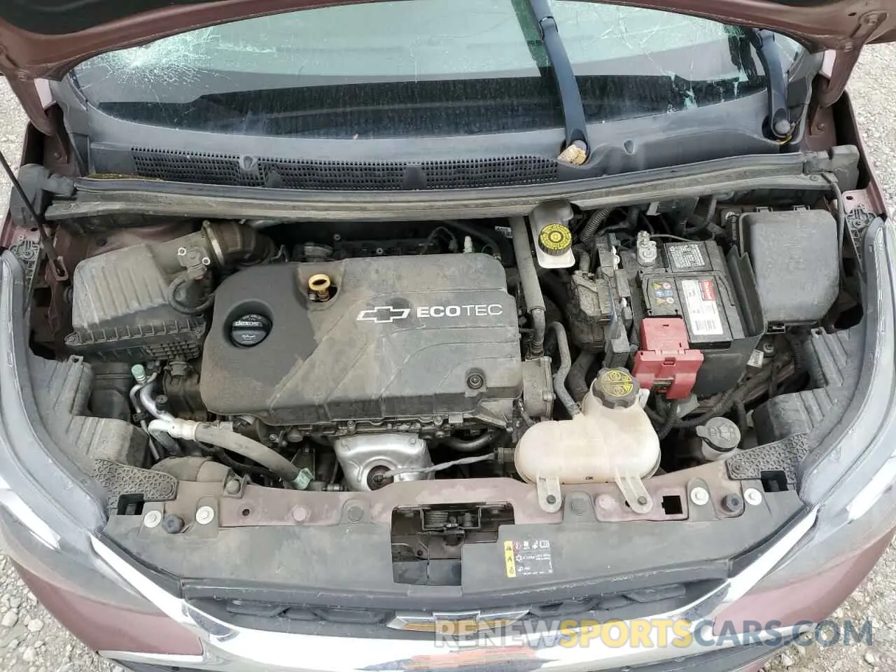 12 Photograph of a damaged car KL8CB6SA3KC807199 CHEVROLET SPARK 2019