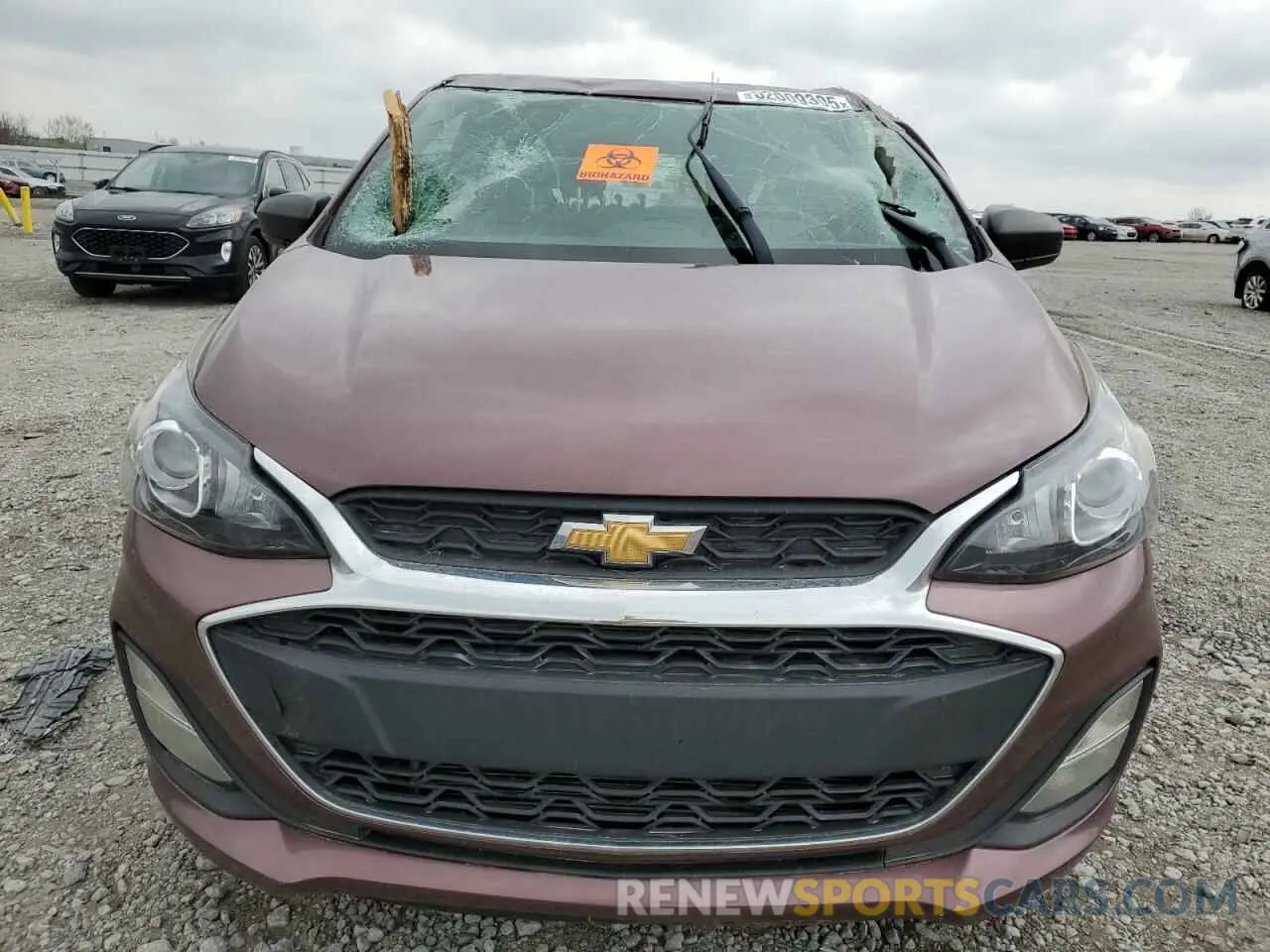 5 Photograph of a damaged car KL8CB6SA3KC807199 CHEVROLET SPARK 2019