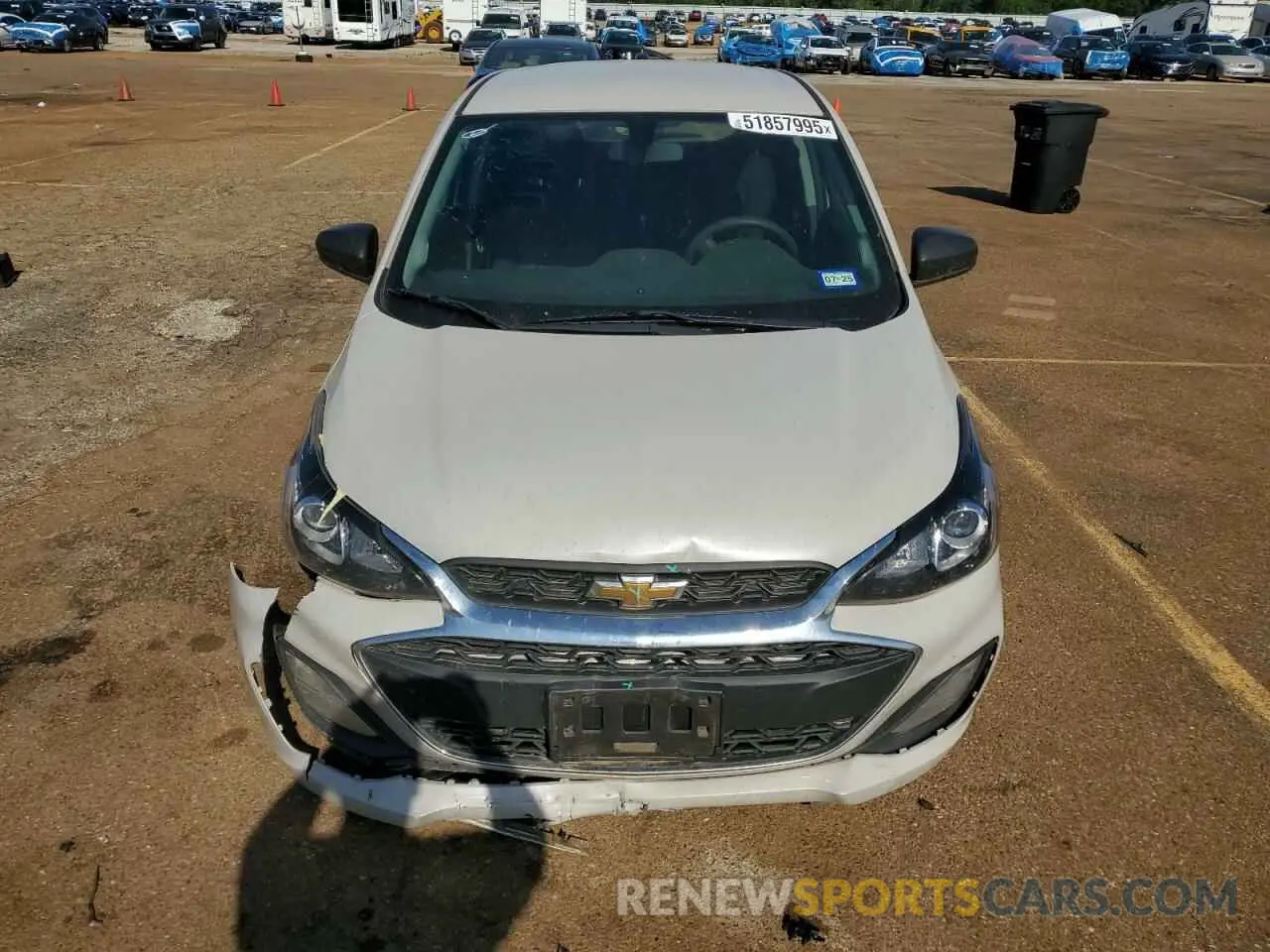 5 Photograph of a damaged car KL8CB6SA3KC818445 CHEVROLET SPARK 2019