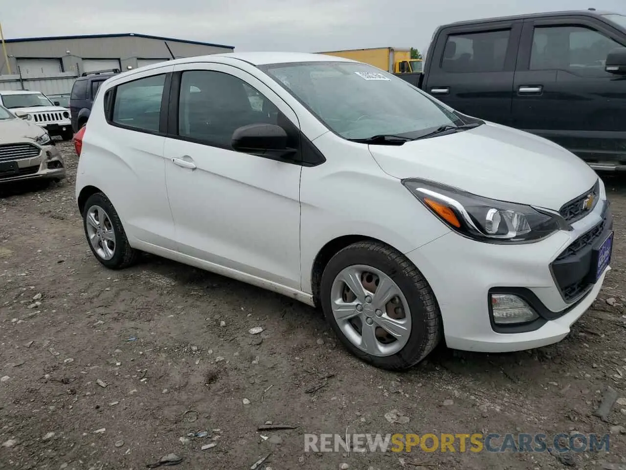 4 Photograph of a damaged car KL8CB6SA4KC701764 CHEVROLET SPARK 2019