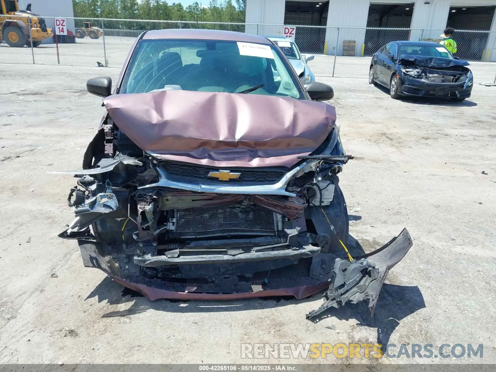 13 Photograph of a damaged car KL8CB6SA4KC705488 CHEVROLET SPARK 2019