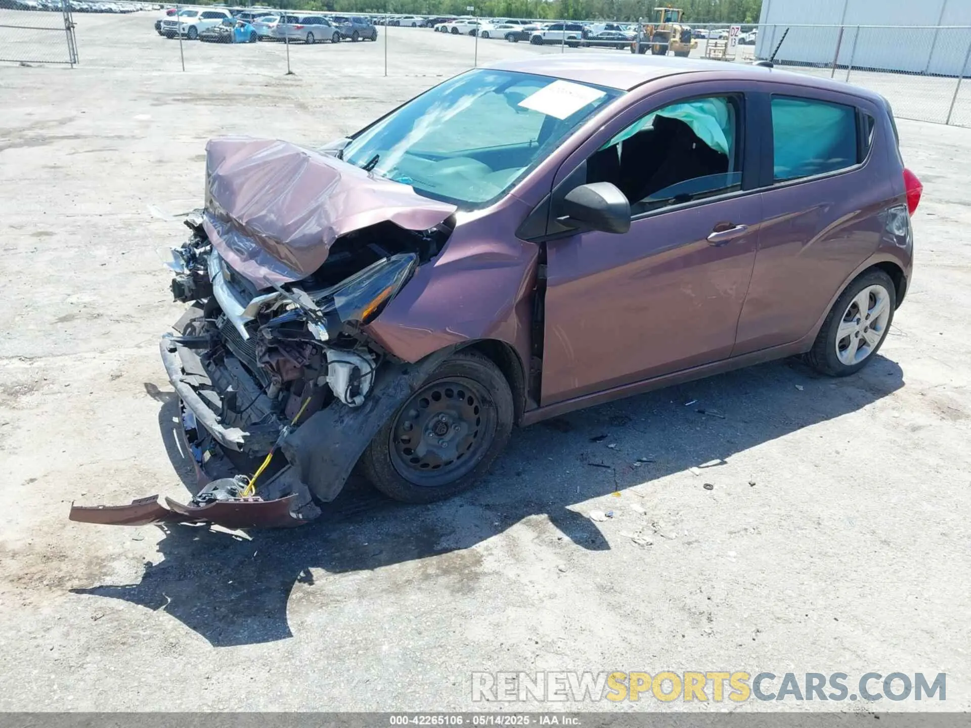 2 Photograph of a damaged car KL8CB6SA4KC705488 CHEVROLET SPARK 2019