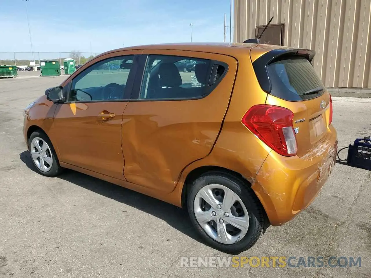 2 Photograph of a damaged car KL8CB6SA4KC713199 CHEVROLET SPARK 2019