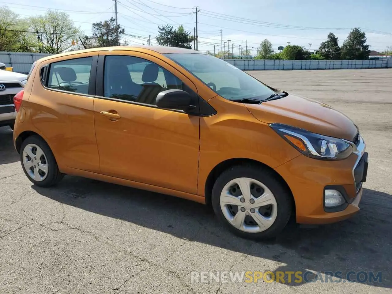 4 Photograph of a damaged car KL8CB6SA4KC713199 CHEVROLET SPARK 2019