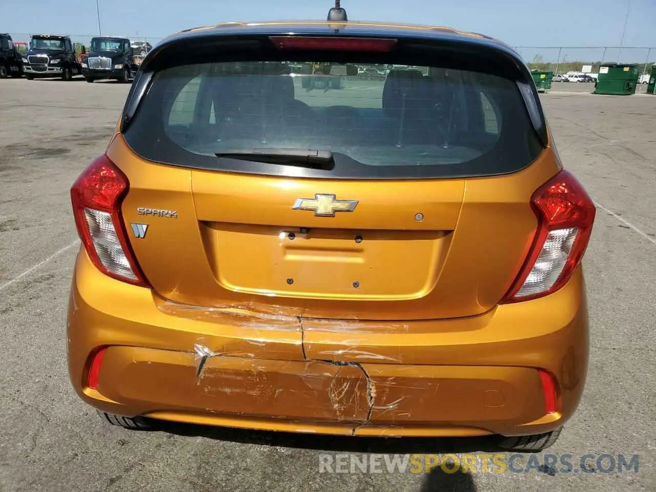 6 Photograph of a damaged car KL8CB6SA4KC713199 CHEVROLET SPARK 2019