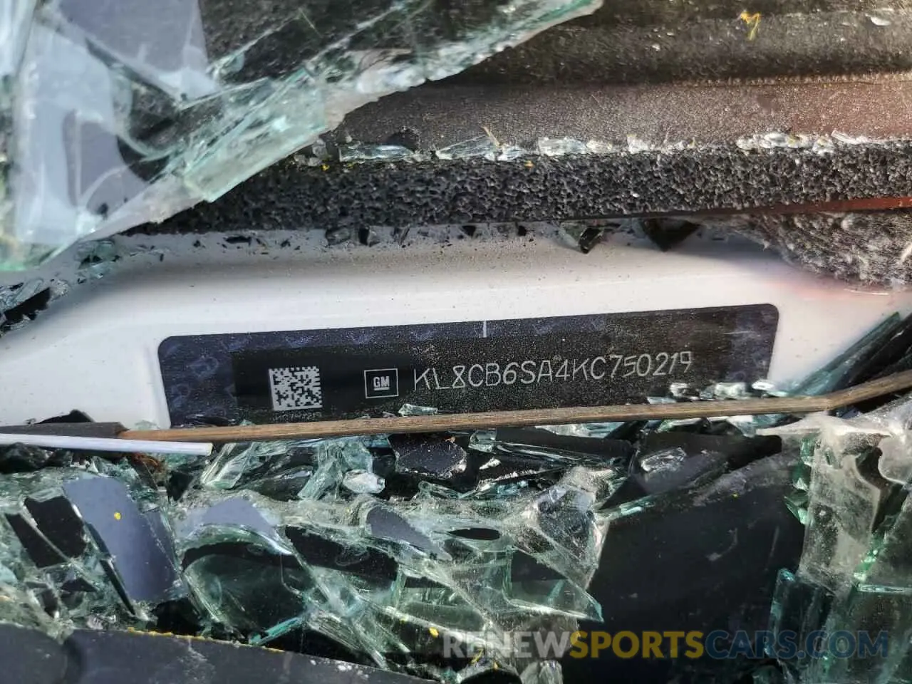 13 Photograph of a damaged car KL8CB6SA4KC750219 CHEVROLET SPARK 2019