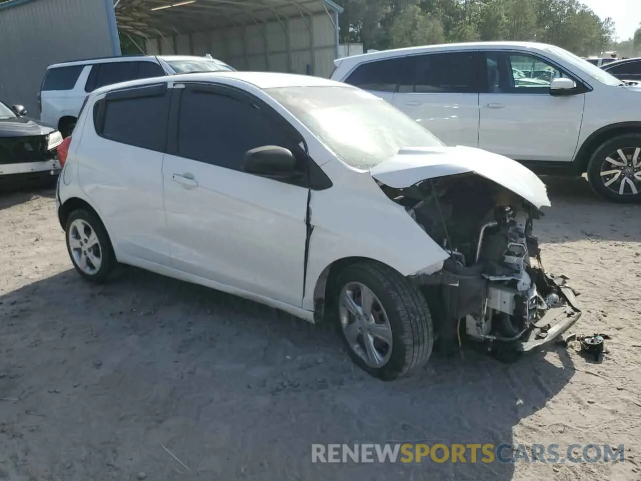 4 Photograph of a damaged car KL8CB6SA4KC750219 CHEVROLET SPARK 2019