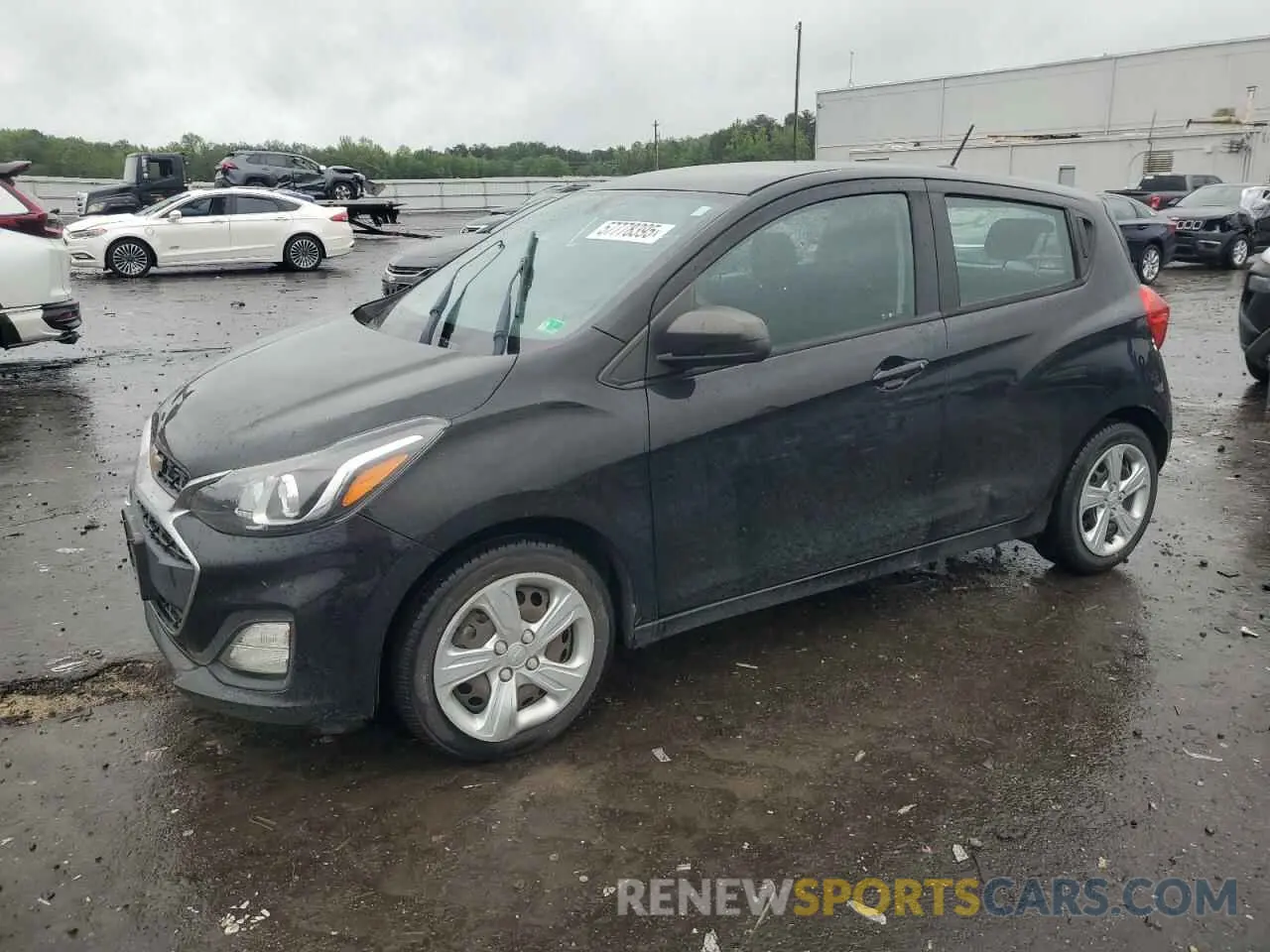 1 Photograph of a damaged car KL8CB6SA5KC701921 CHEVROLET SPARK 2019
