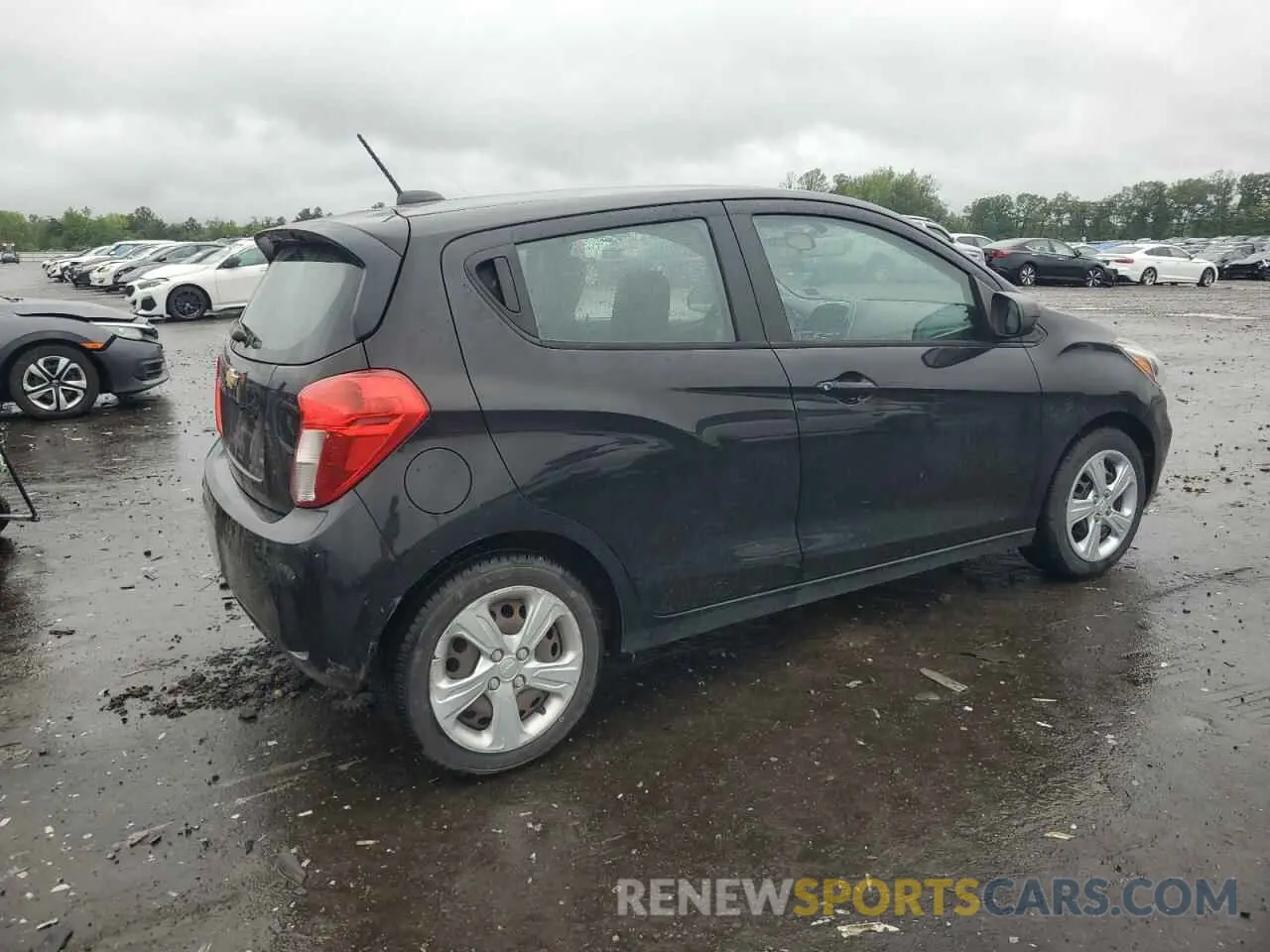 3 Photograph of a damaged car KL8CB6SA5KC701921 CHEVROLET SPARK 2019