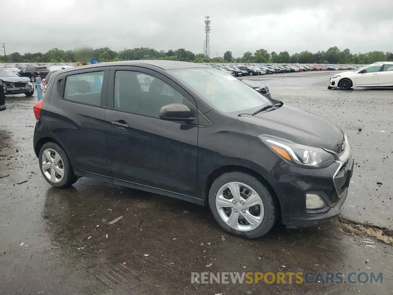 4 Photograph of a damaged car KL8CB6SA5KC701921 CHEVROLET SPARK 2019