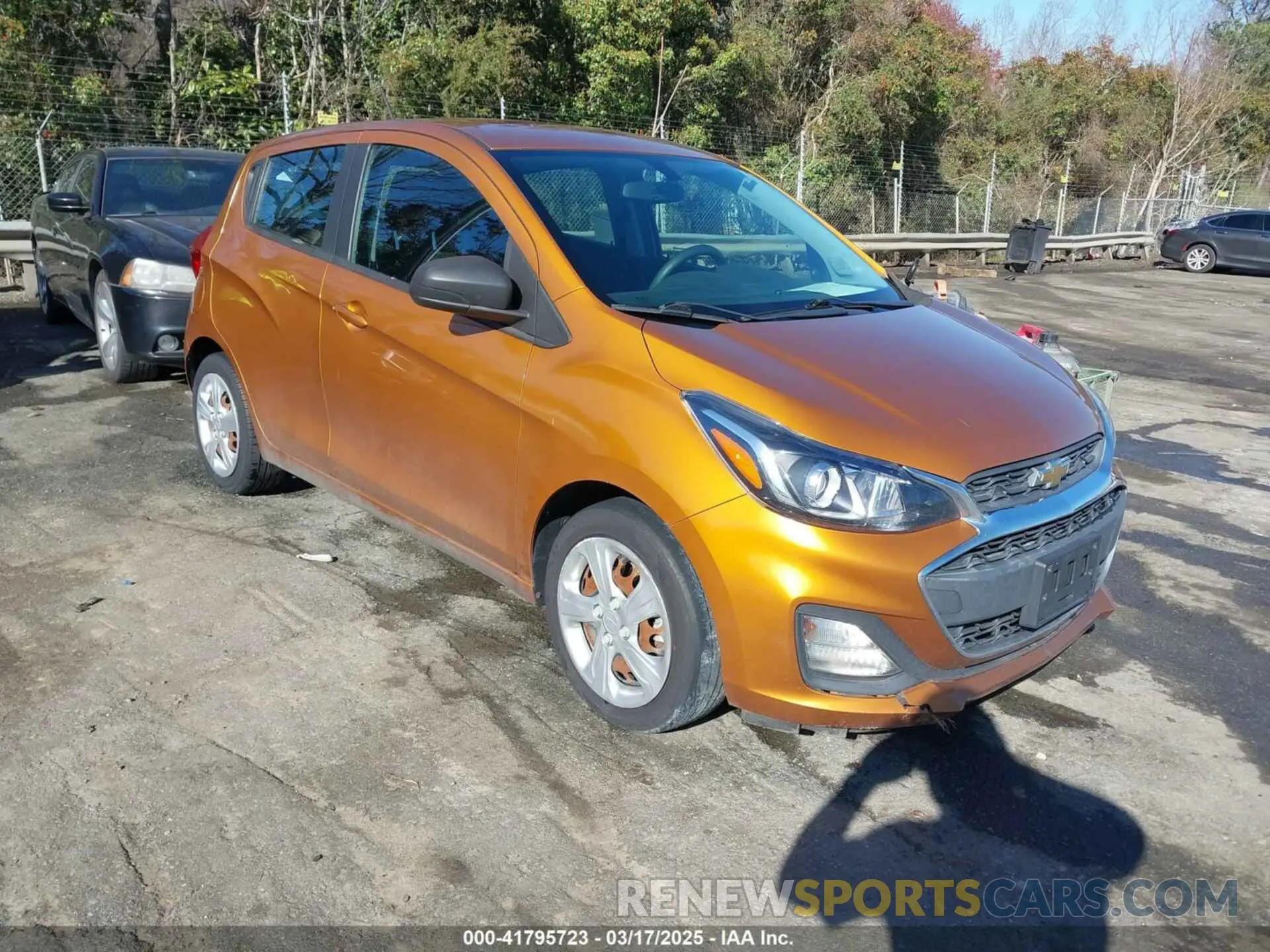 1 Photograph of a damaged car KL8CB6SA5KC725409 CHEVROLET SPARK 2019