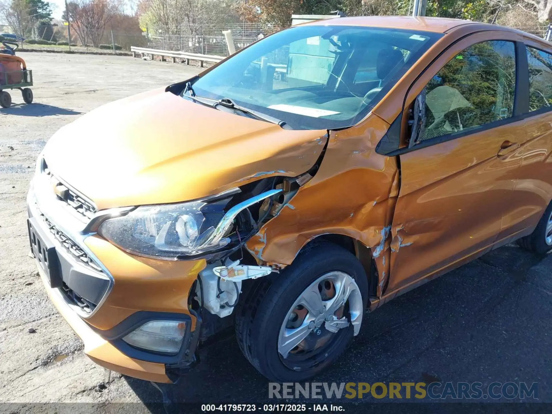 6 Photograph of a damaged car KL8CB6SA5KC725409 CHEVROLET SPARK 2019