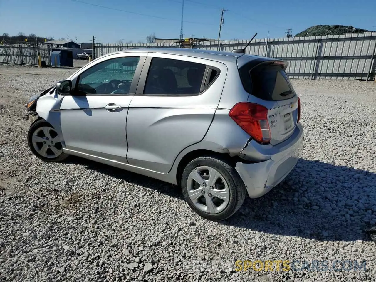2 Photograph of a damaged car KL8CB6SA5KC735308 CHEVROLET SPARK 2019