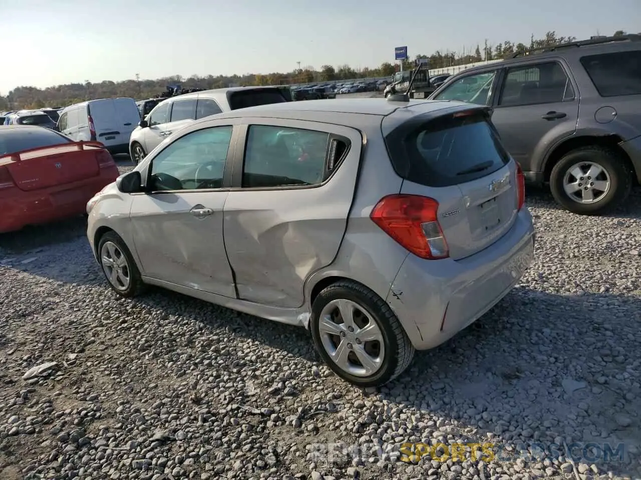2 Photograph of a damaged car KL8CB6SA5KC748270 CHEVROLET SPARK 2019