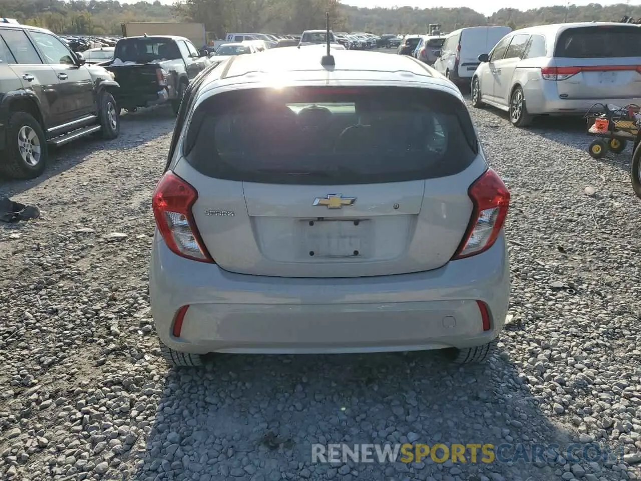 6 Photograph of a damaged car KL8CB6SA5KC748270 CHEVROLET SPARK 2019