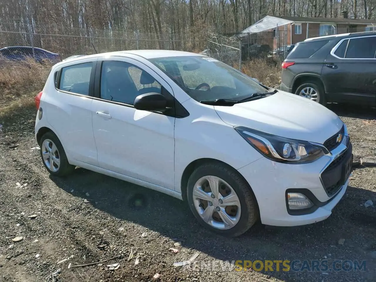 4 Photograph of a damaged car KL8CB6SA5KC762900 CHEVROLET SPARK 2019