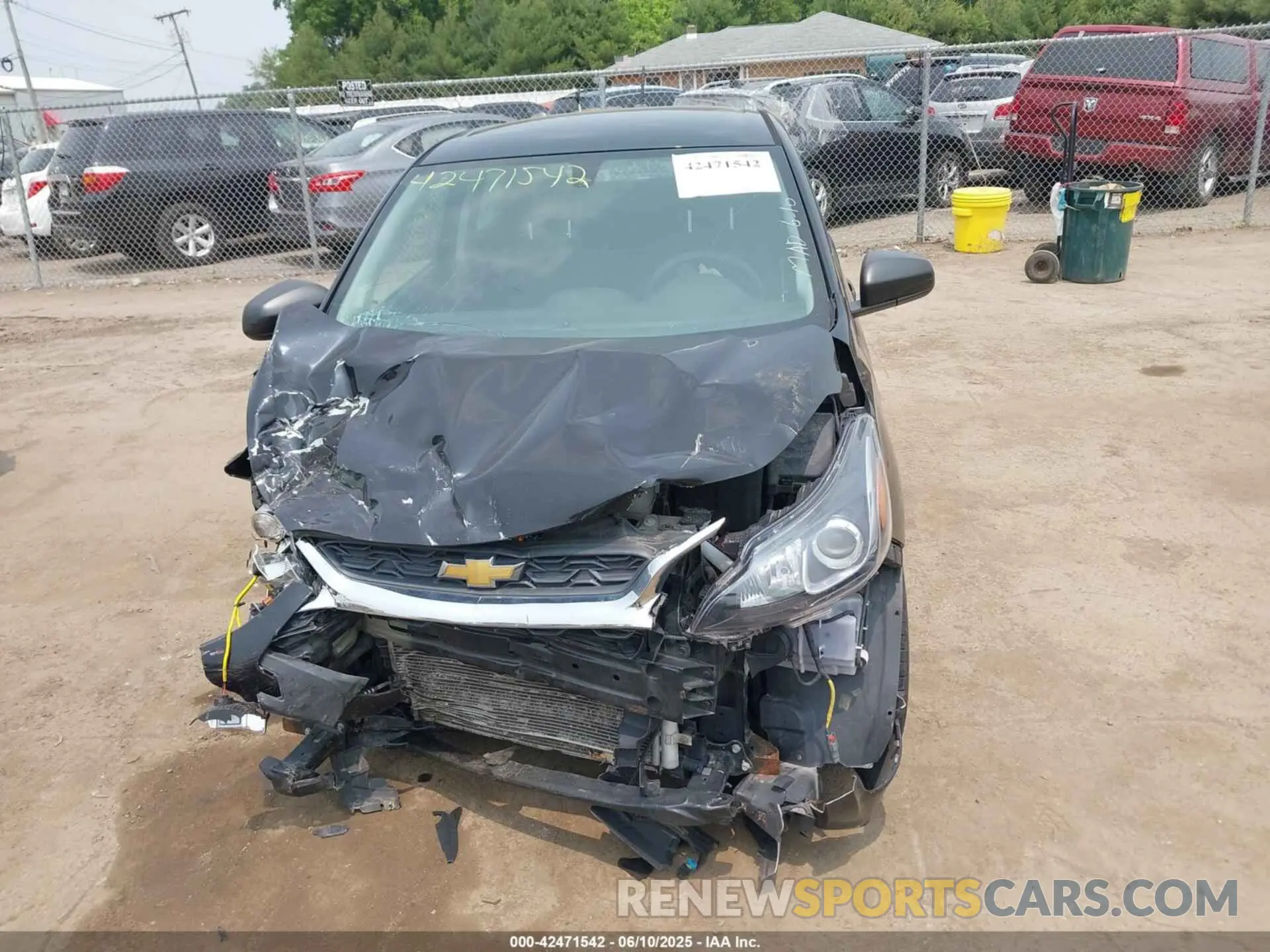 13 Photograph of a damaged car KL8CB6SA5KC815952 CHEVROLET SPARK 2019