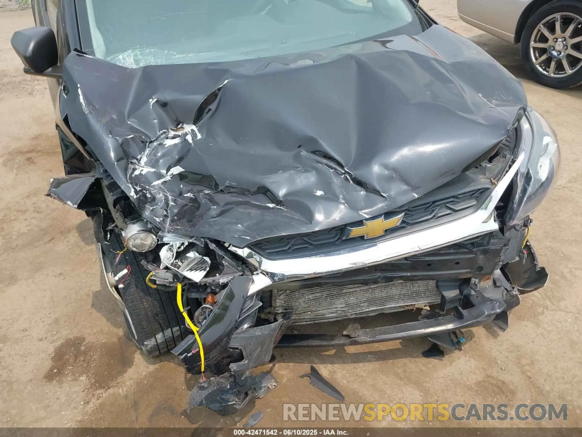 6 Photograph of a damaged car KL8CB6SA5KC815952 CHEVROLET SPARK 2019