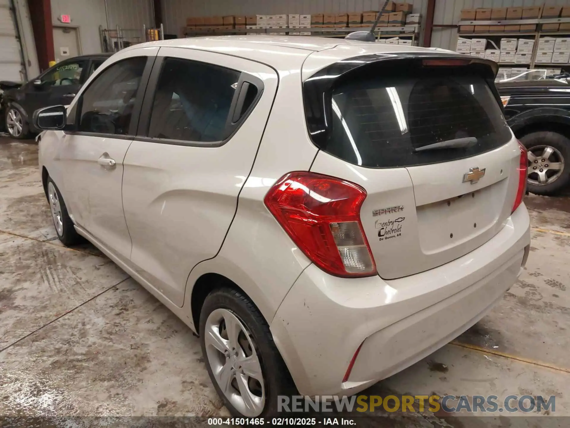 3 Photograph of a damaged car KL8CB6SA6KC704729 CHEVROLET SPARK 2019