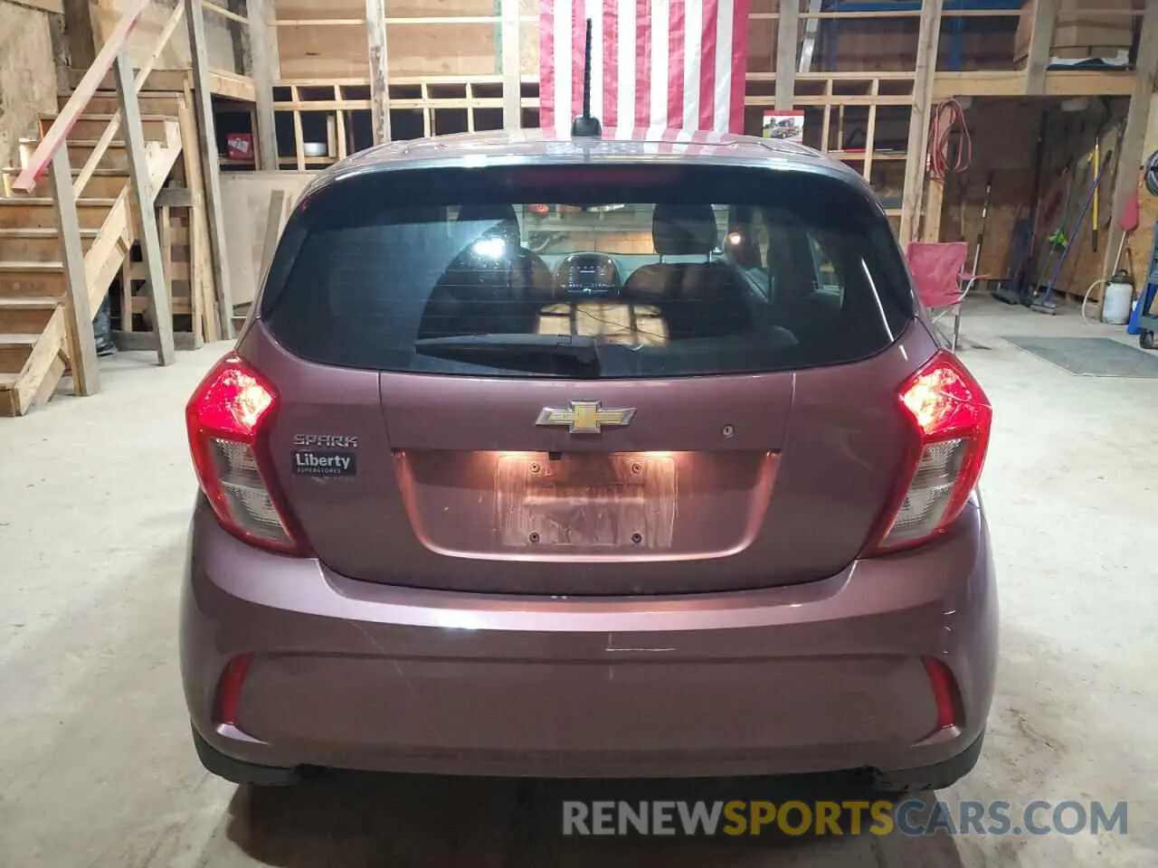 6 Photograph of a damaged car KL8CB6SA6KC706111 CHEVROLET SPARK 2019