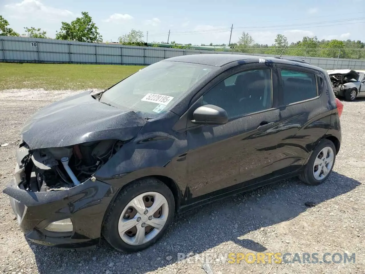 1 Photograph of a damaged car KL8CB6SA6KC741313 CHEVROLET SPARK 2019