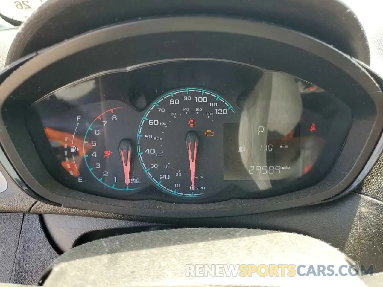 9 Photograph of a damaged car KL8CB6SA6KC741313 CHEVROLET SPARK 2019