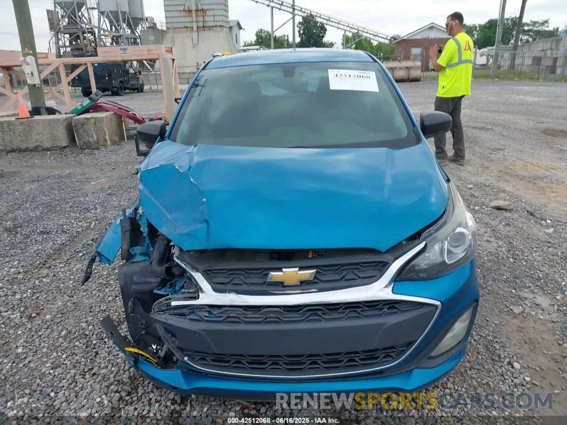 13 Photograph of a damaged car KL8CB6SA7KC738338 CHEVROLET SPARK 2019