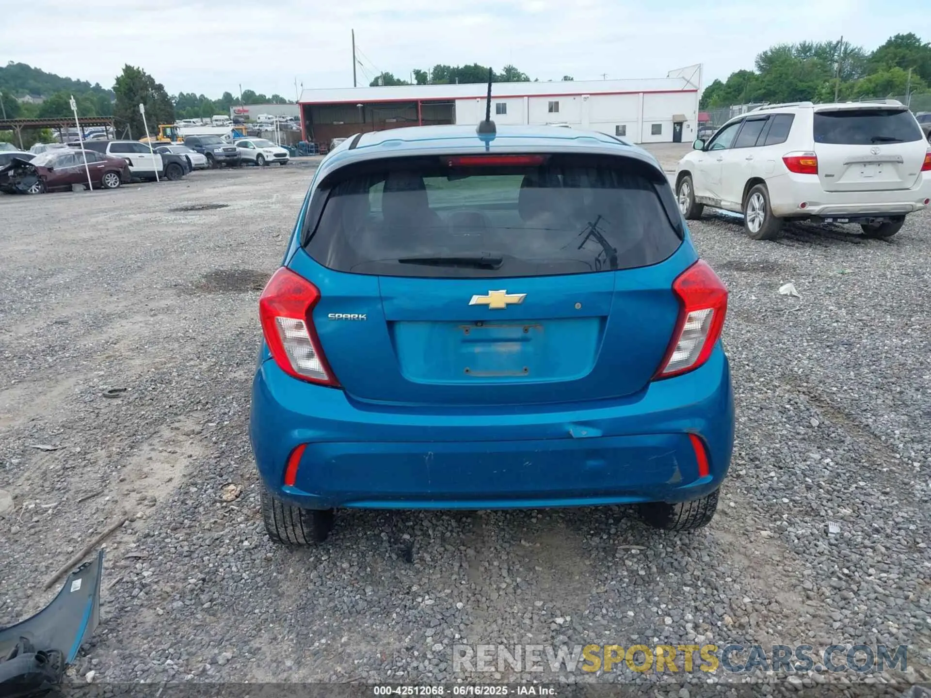 17 Photograph of a damaged car KL8CB6SA7KC738338 CHEVROLET SPARK 2019