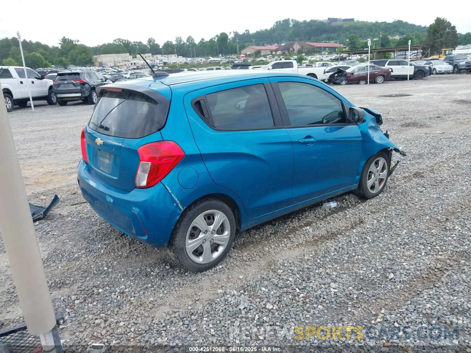 4 Photograph of a damaged car KL8CB6SA7KC738338 CHEVROLET SPARK 2019
