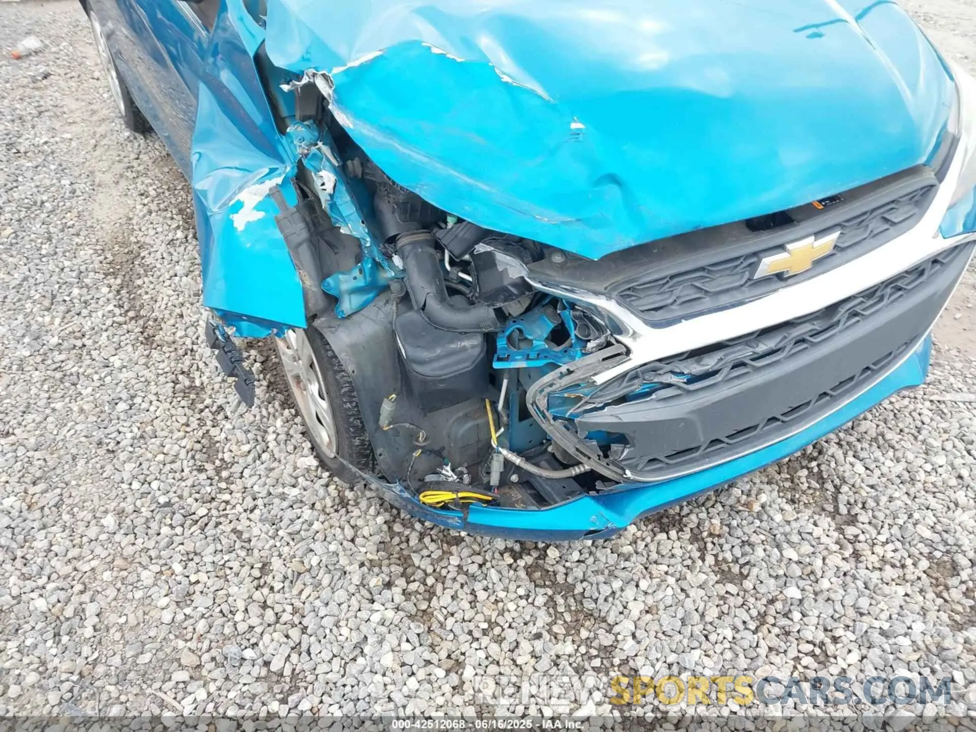 6 Photograph of a damaged car KL8CB6SA7KC738338 CHEVROLET SPARK 2019