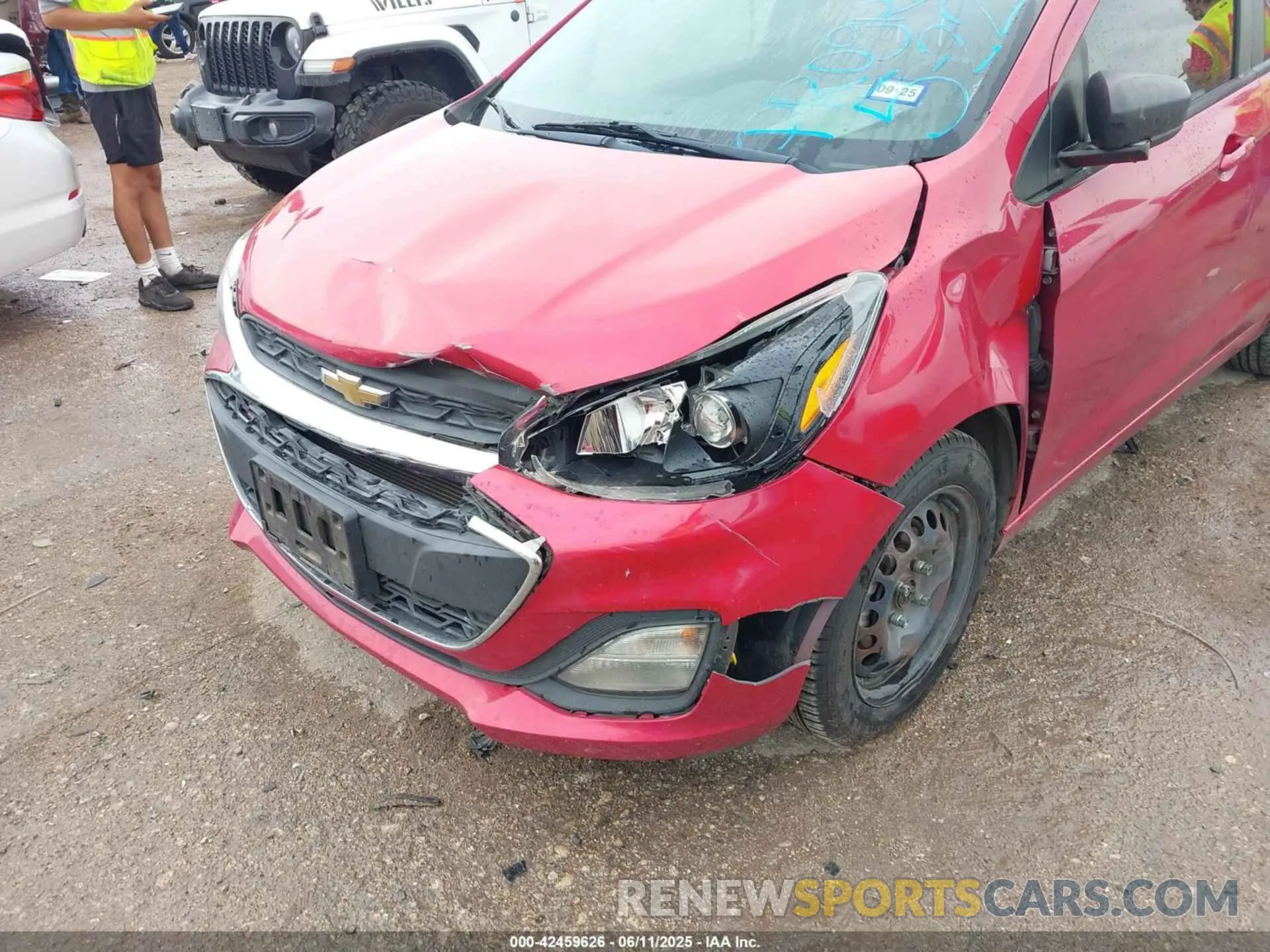 6 Photograph of a damaged car KL8CB6SA7KC811451 CHEVROLET SPARK 2019