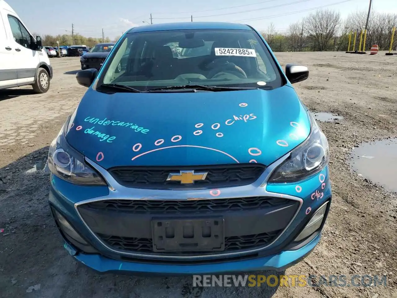 5 Photograph of a damaged car KL8CB6SA8KC712847 CHEVROLET SPARK 2019