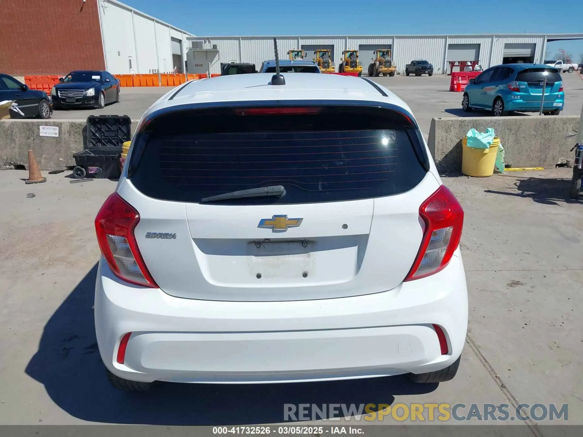16 Photograph of a damaged car KL8CB6SA8KC729504 CHEVROLET SPARK 2019