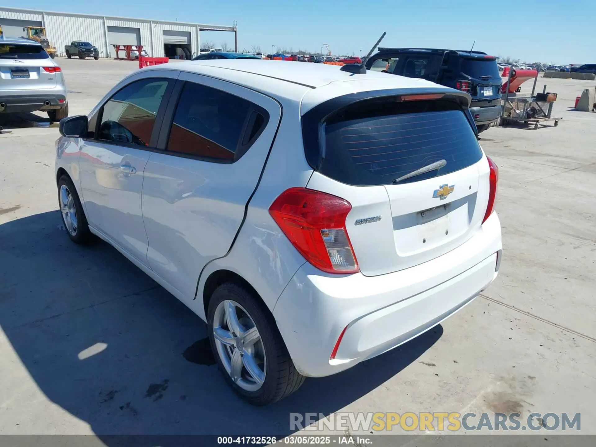 3 Photograph of a damaged car KL8CB6SA8KC729504 CHEVROLET SPARK 2019
