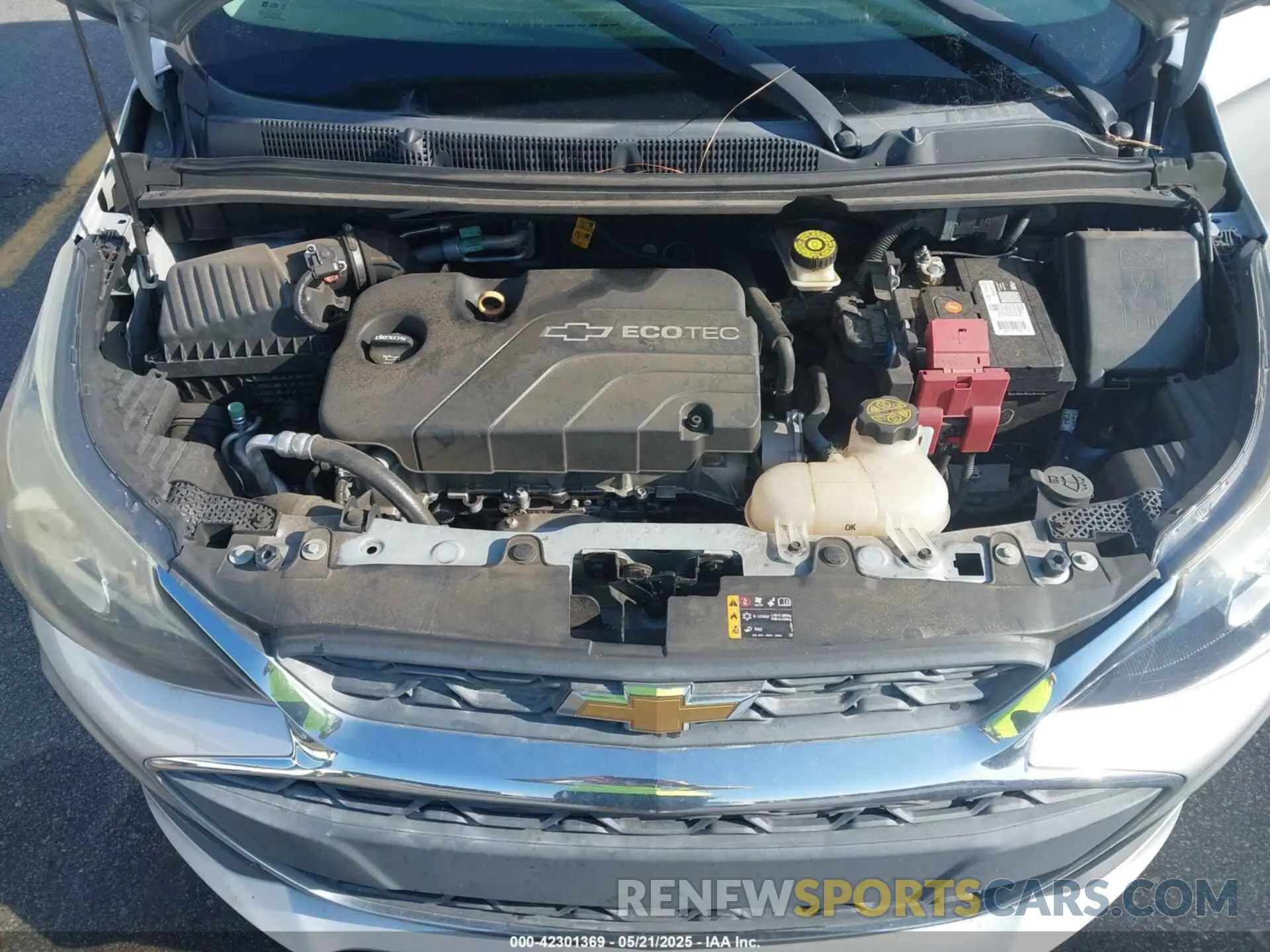 10 Photograph of a damaged car KL8CB6SA8KC747839 CHEVROLET SPARK 2019