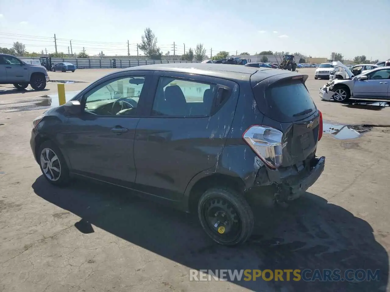 2 Photograph of a damaged car KL8CB6SA9KC735330 CHEVROLET SPARK 2019