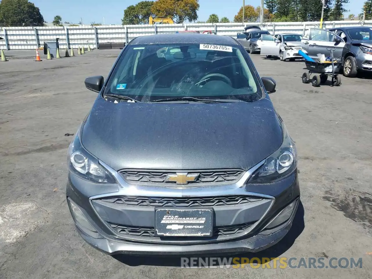 5 Photograph of a damaged car KL8CB6SA9KC735330 CHEVROLET SPARK 2019