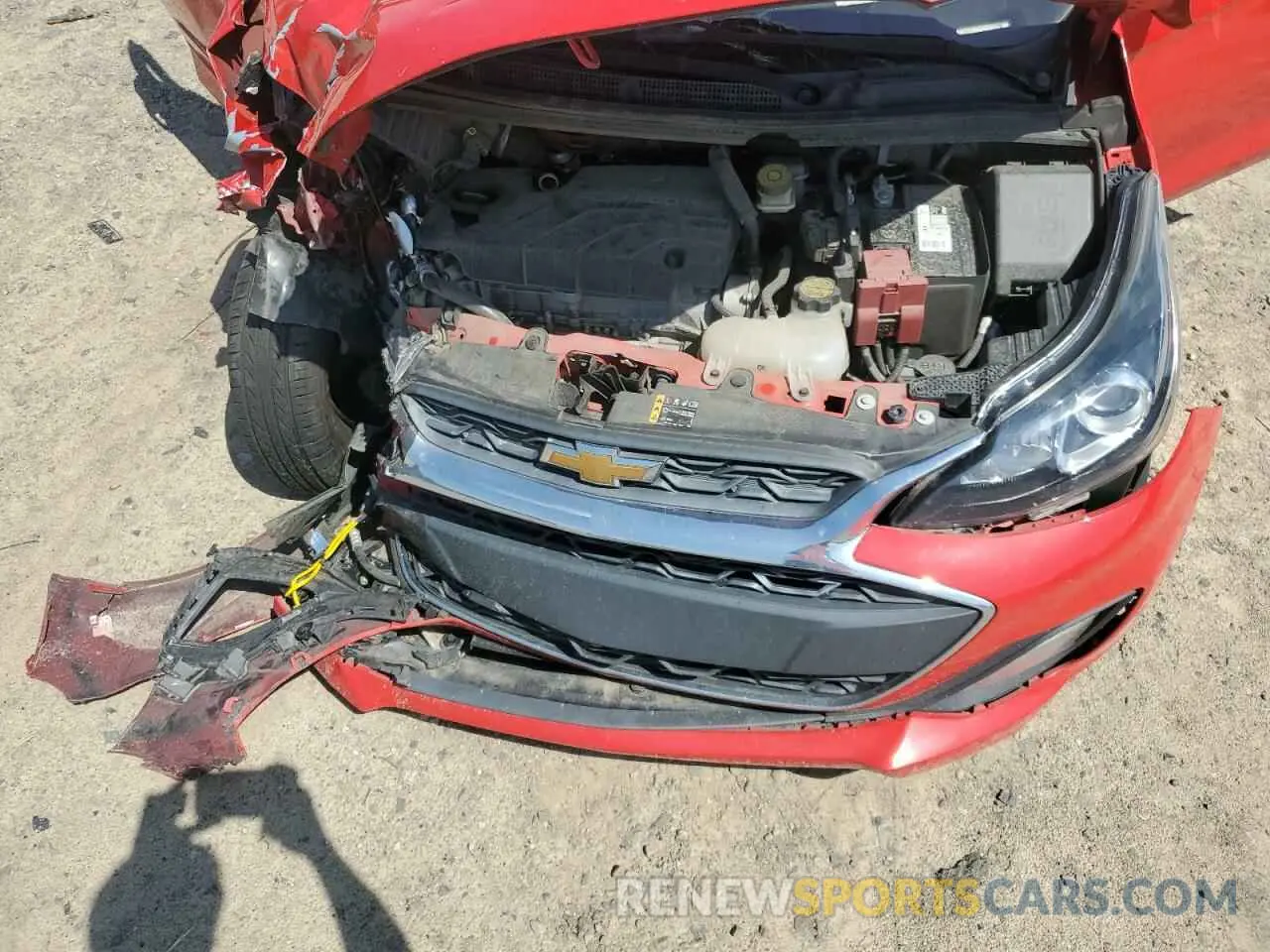 11 Photograph of a damaged car KL8CB6SA9KC809734 CHEVROLET SPARK 2019