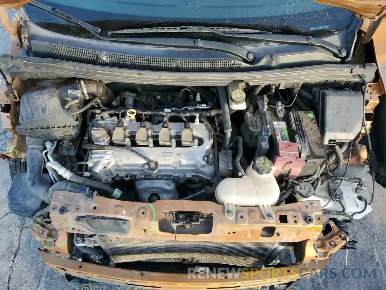 11 Photograph of a damaged car KL8CB6SAXKC706841 CHEVROLET SPARK 2019