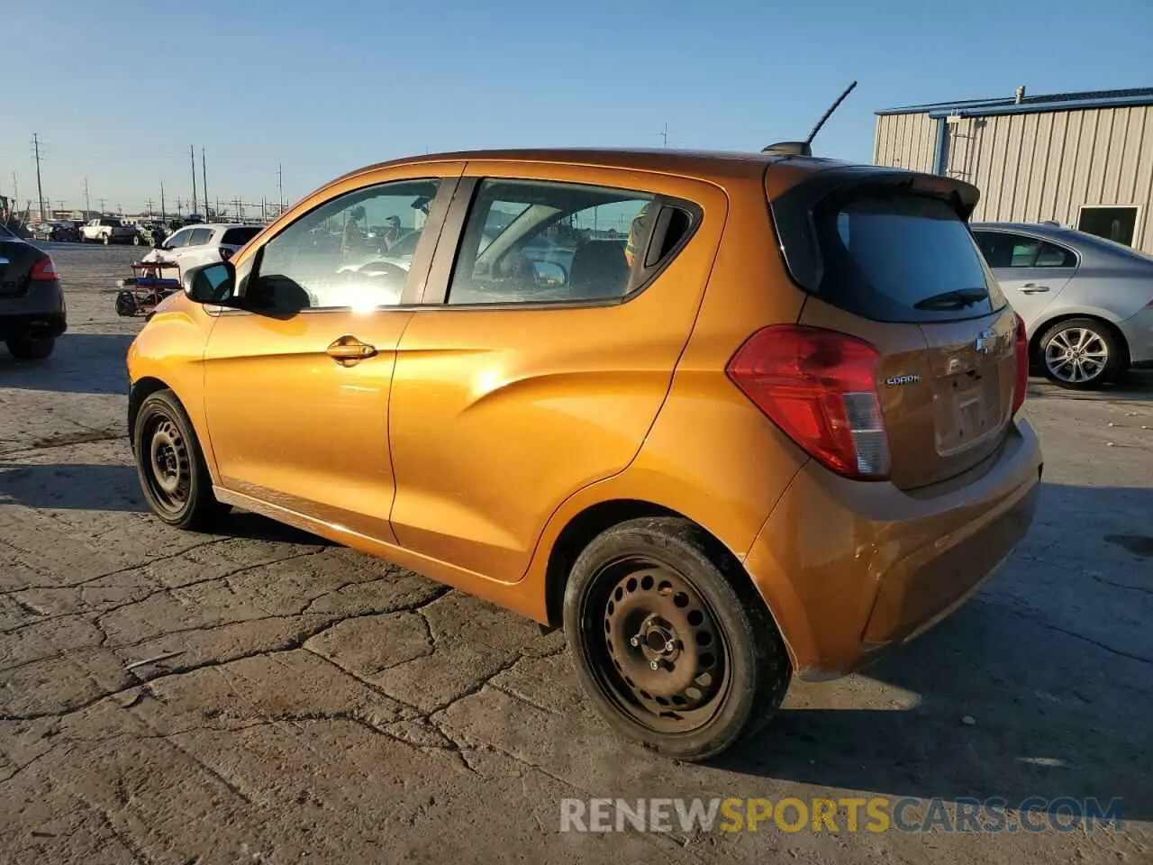 2 Photograph of a damaged car KL8CB6SAXKC706841 CHEVROLET SPARK 2019