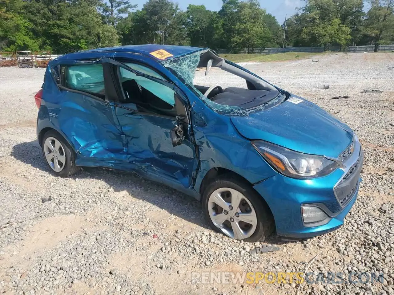 4 Photograph of a damaged car KL8CB6SAXKC742240 CHEVROLET SPARK 2019