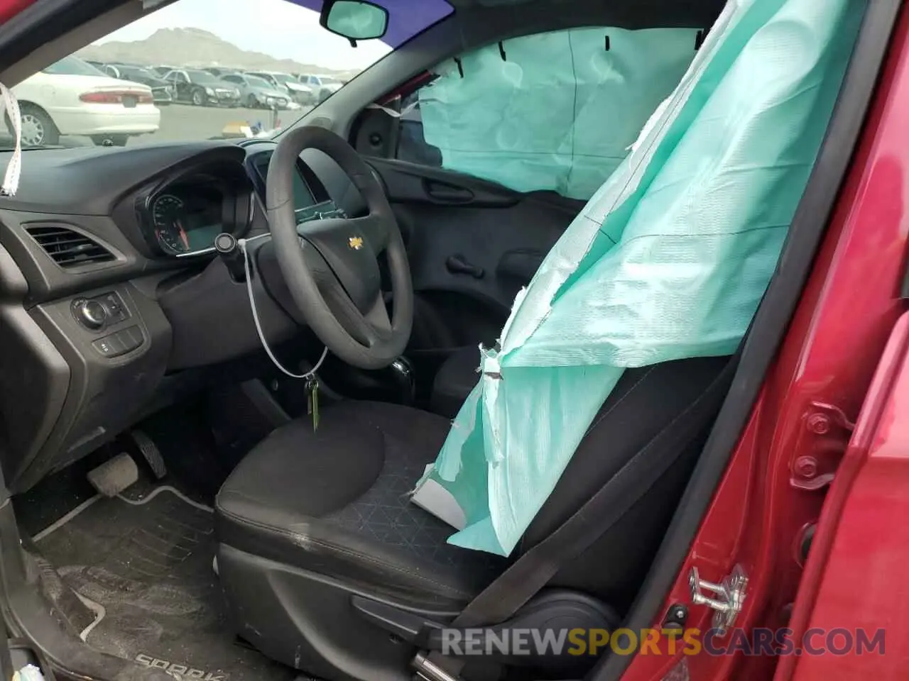 7 Photograph of a damaged car KL8CB6SAXKC815672 CHEVROLET SPARK 2019