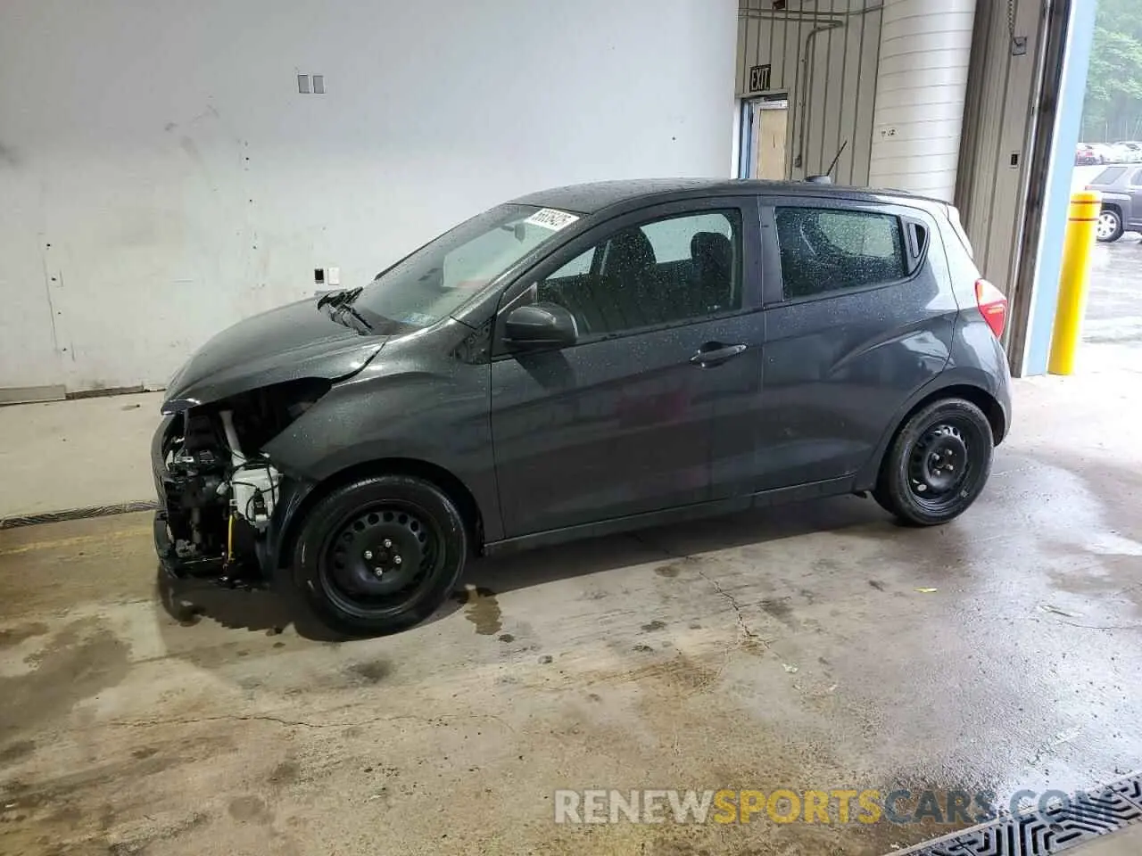 1 Photograph of a damaged car KL8CC6SA9KC723594 CHEVROLET SPARK 2019
