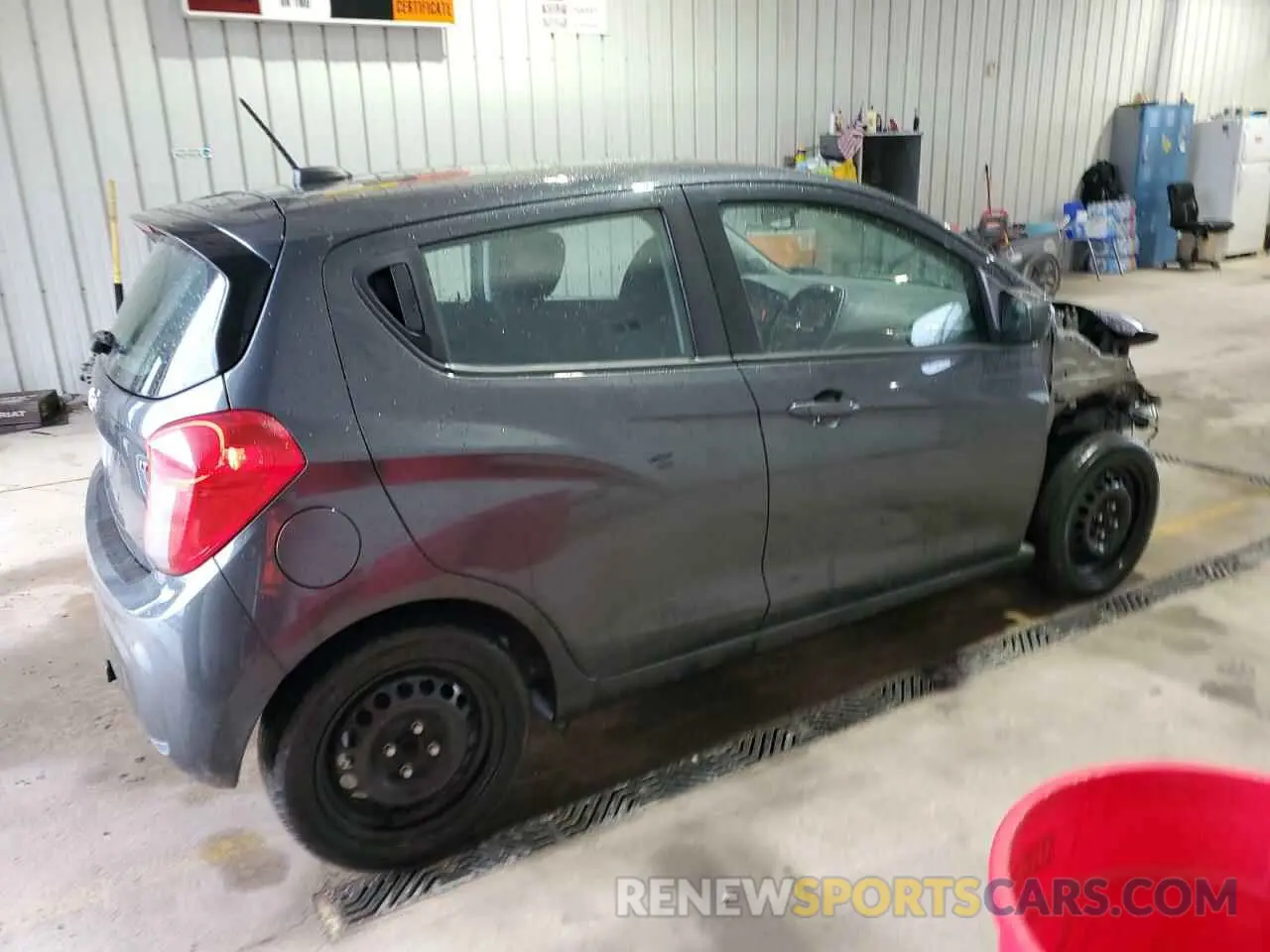 3 Photograph of a damaged car KL8CC6SA9KC723594 CHEVROLET SPARK 2019