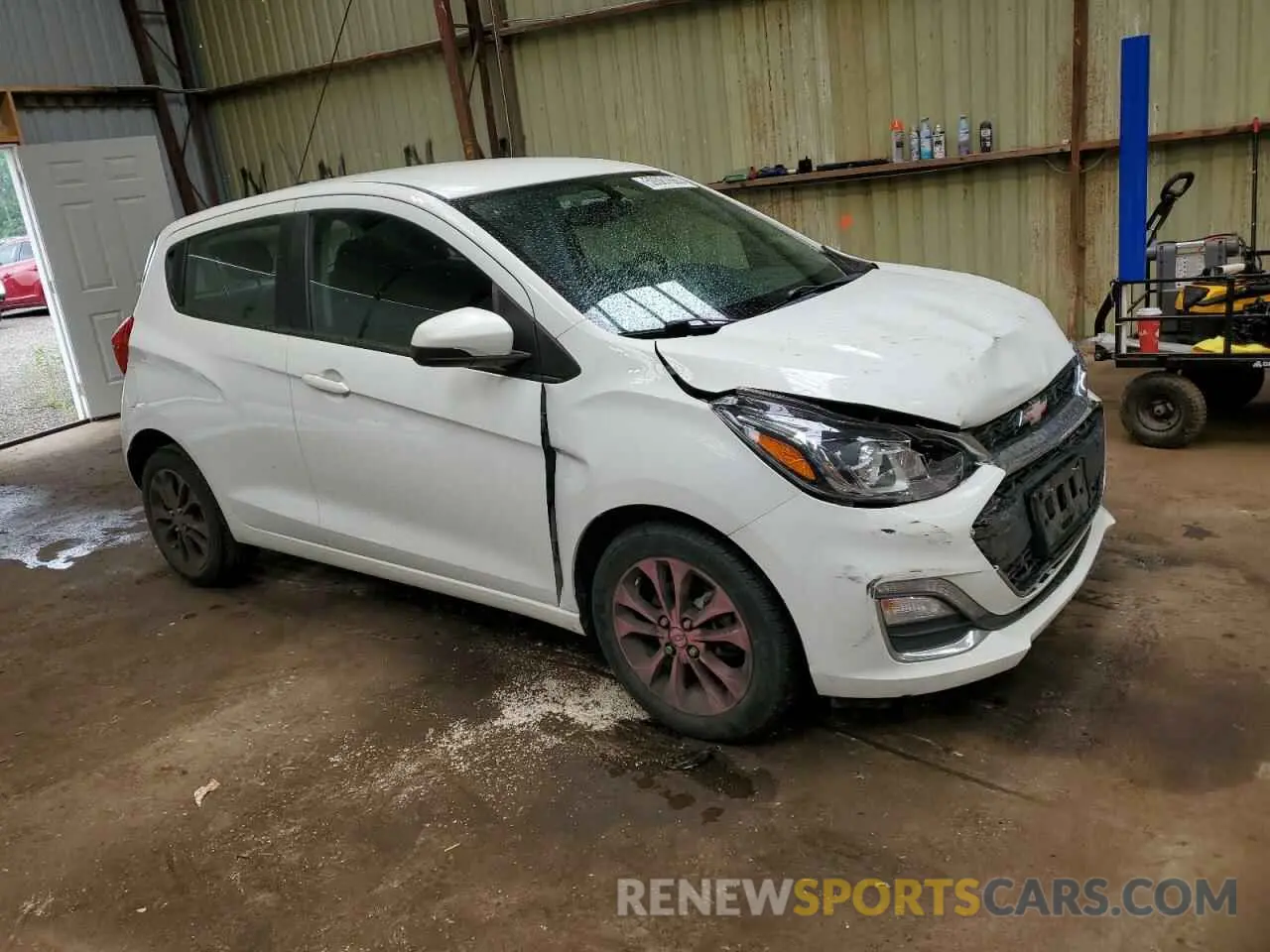 4 Photograph of a damaged car KL8CD6SA0KC714537 CHEVROLET SPARK 2019