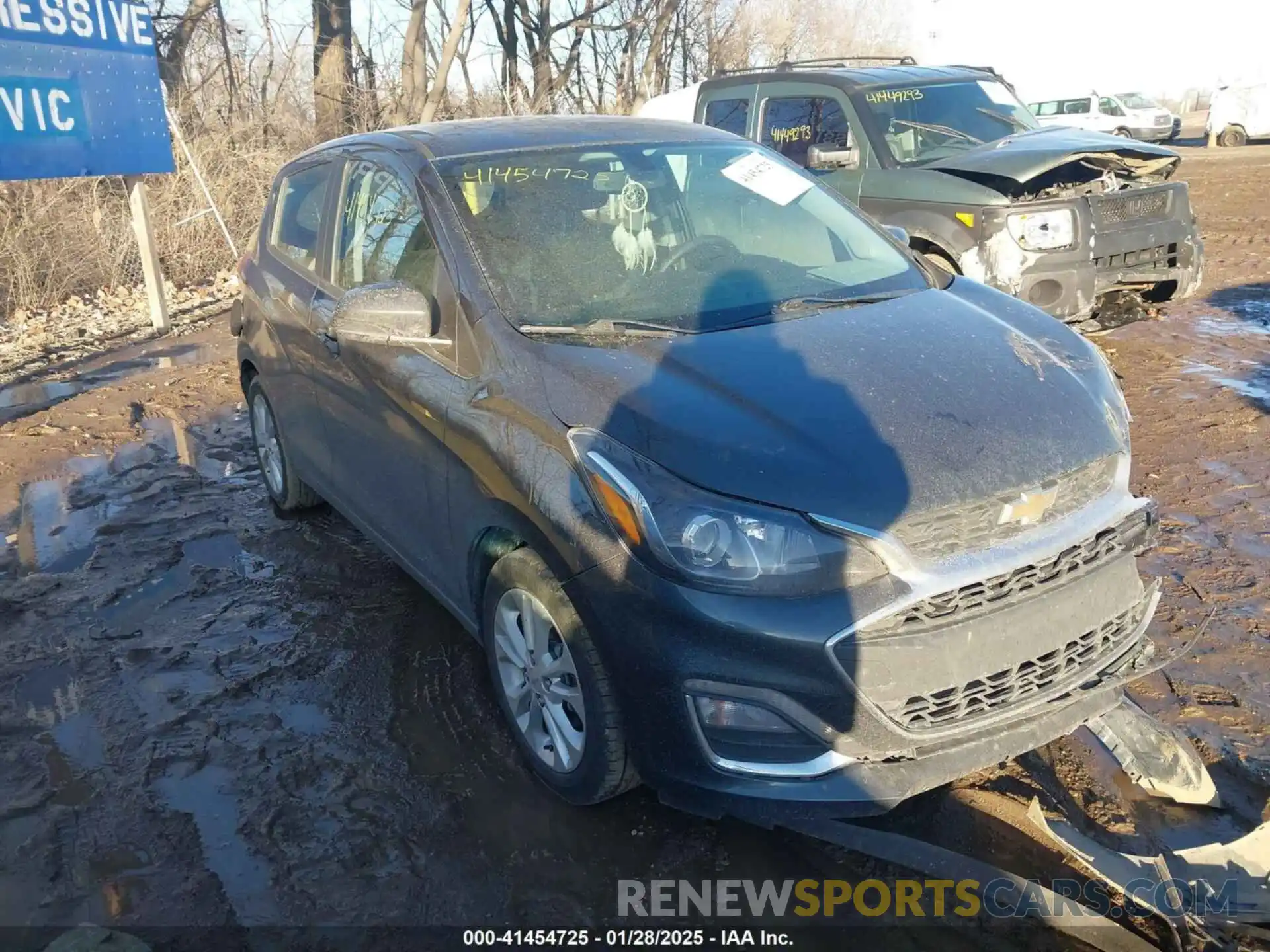 1 Photograph of a damaged car KL8CD6SA0KC751586 CHEVROLET SPARK 2019