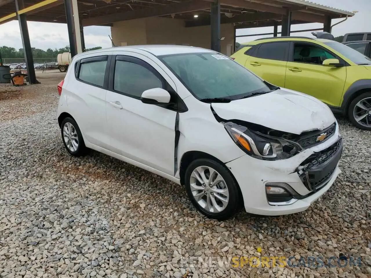 4 Photograph of a damaged car KL8CD6SA0KC758165 CHEVROLET SPARK 2019