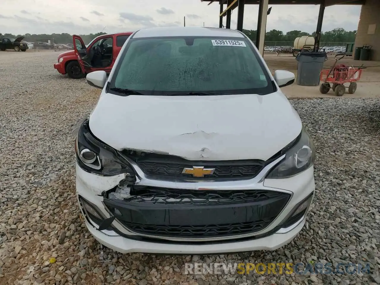 5 Photograph of a damaged car KL8CD6SA0KC758165 CHEVROLET SPARK 2019