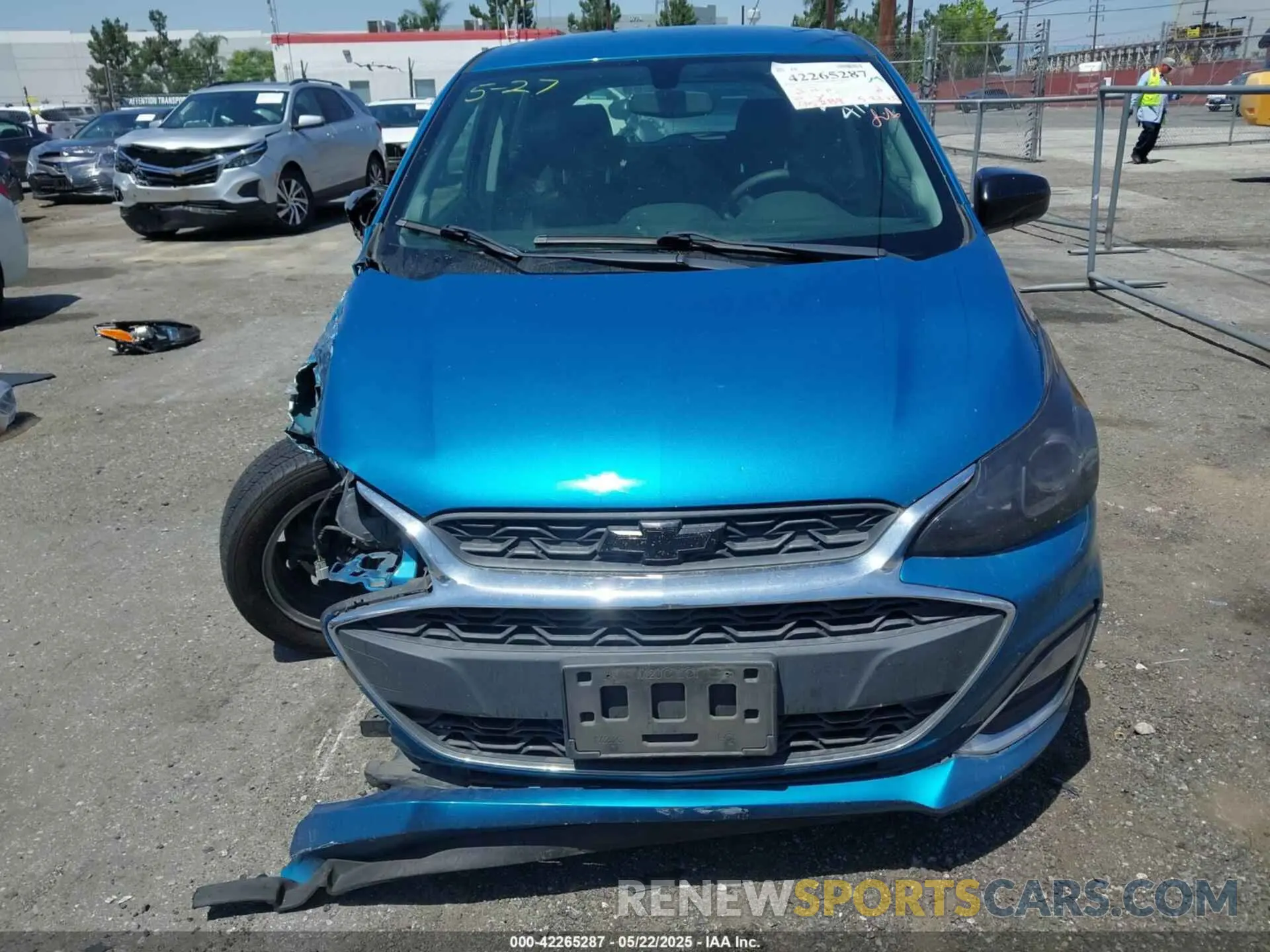 6 Photograph of a damaged car KL8CD6SA1KC708701 CHEVROLET SPARK 2019